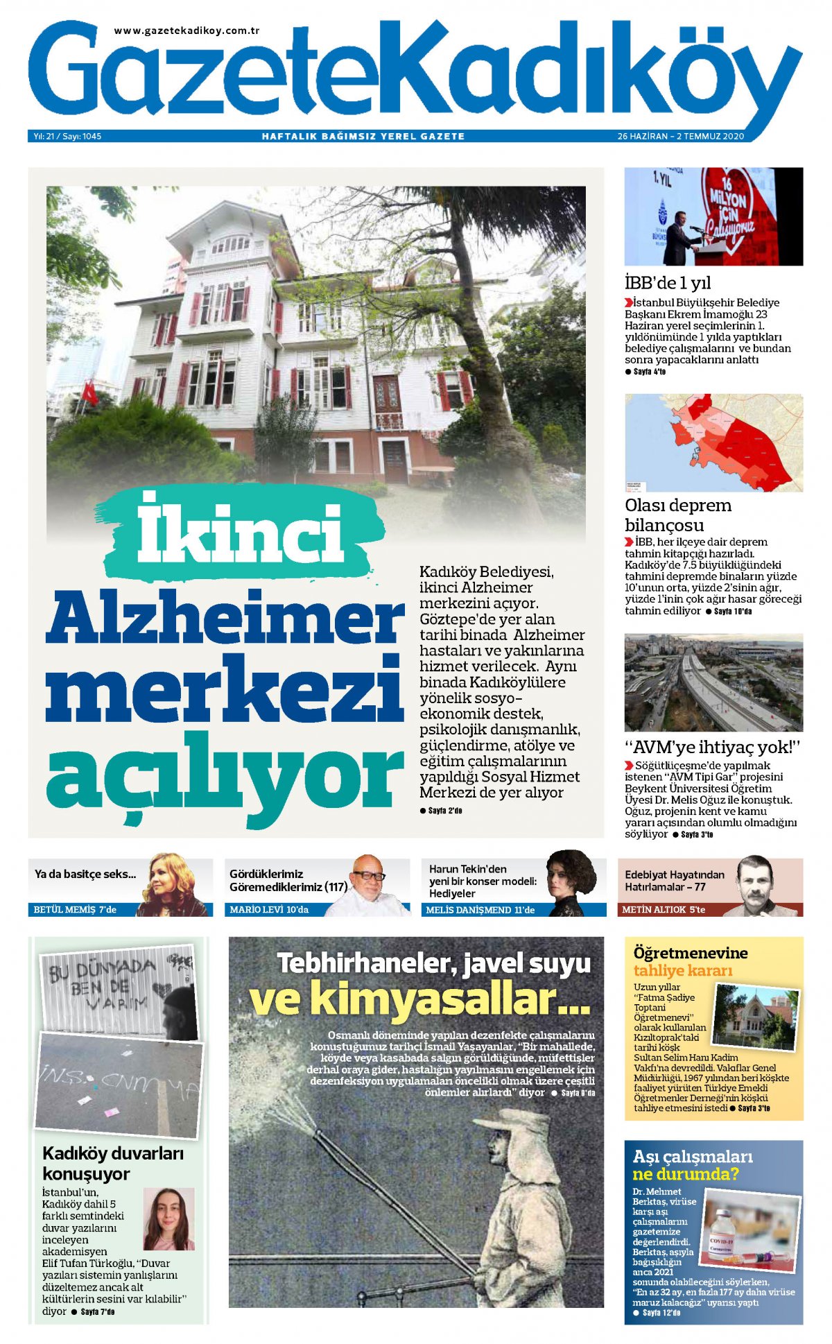 Gazete Kadıköy - 1045. Sayı